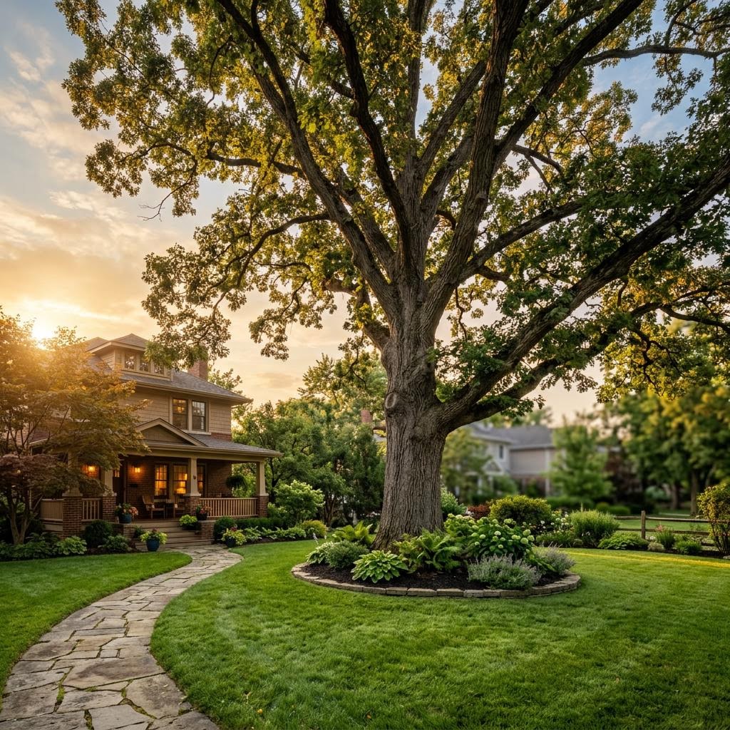 Majestic Oak Tree in Gallatin
